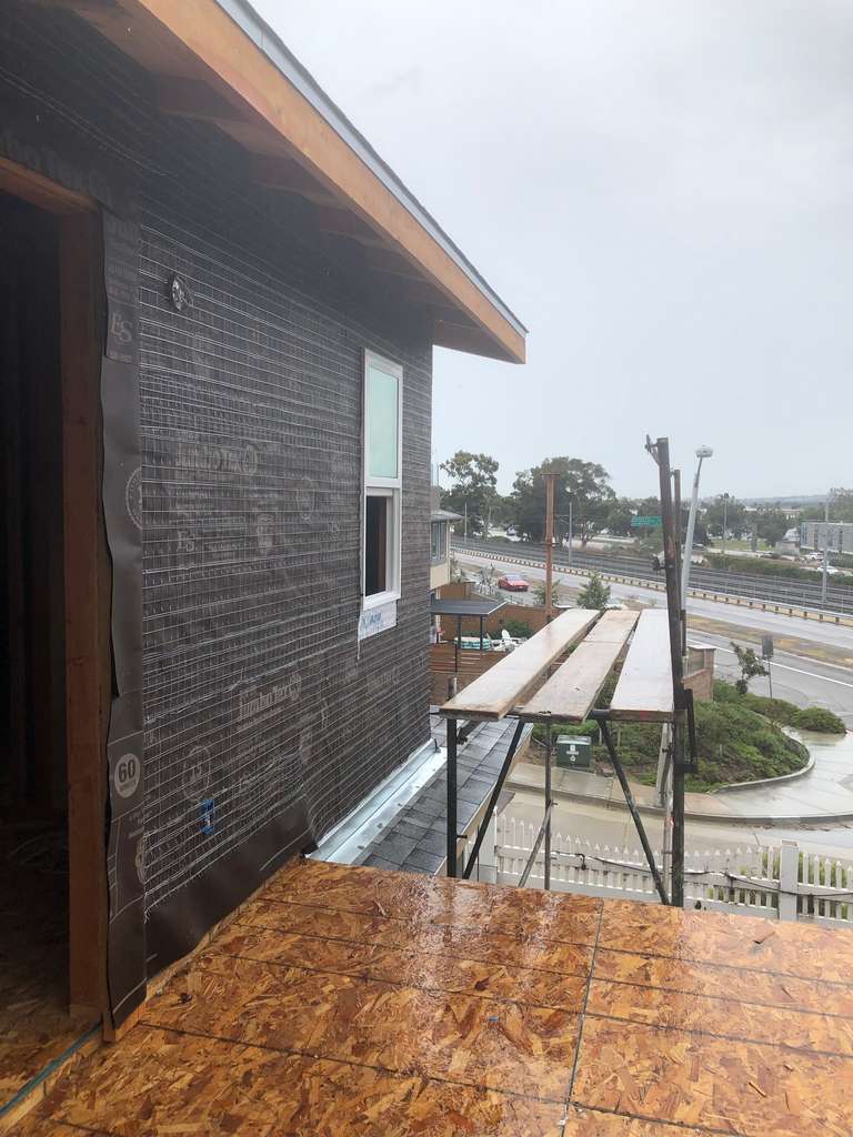 2nd-floor-addition-showing-external--wall-wrapped-in-wire-and-lath-paper